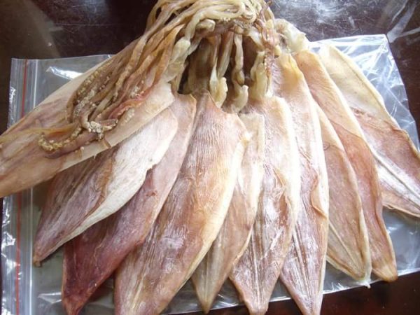 Mực khô chất lượng