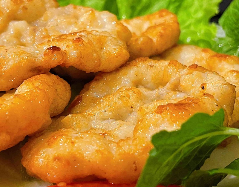 chả mực giã tay Hạ Long Quảng Ninh