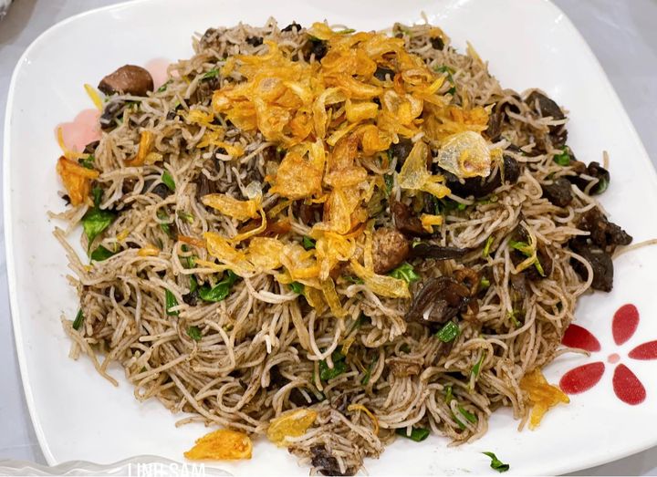 bún xào ngán