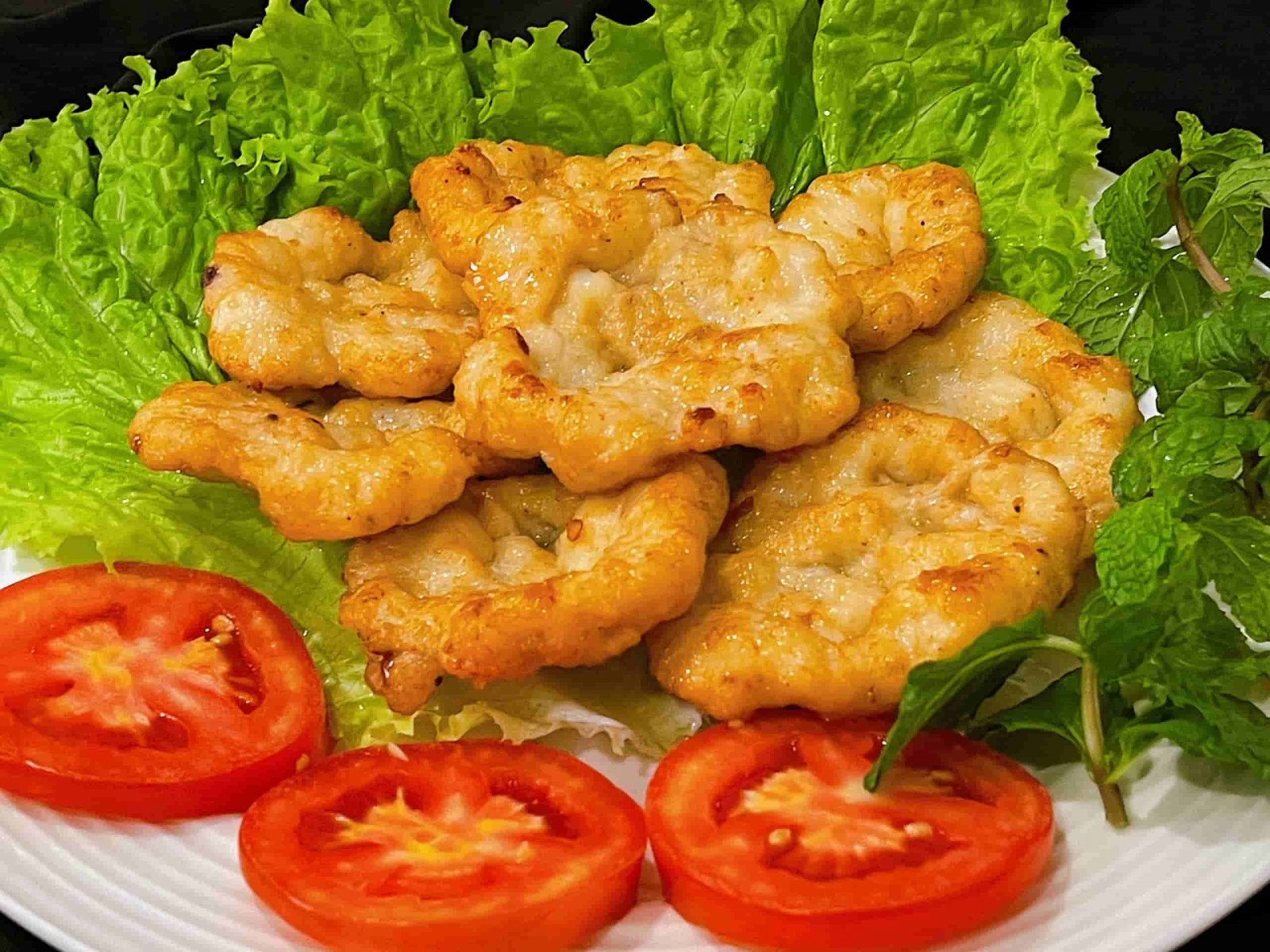 Chả mực giã tay Hạ Long