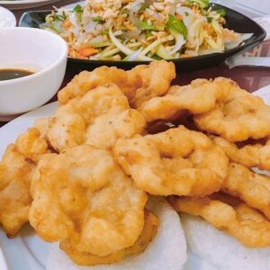 chả mực giã tay quảng ninh