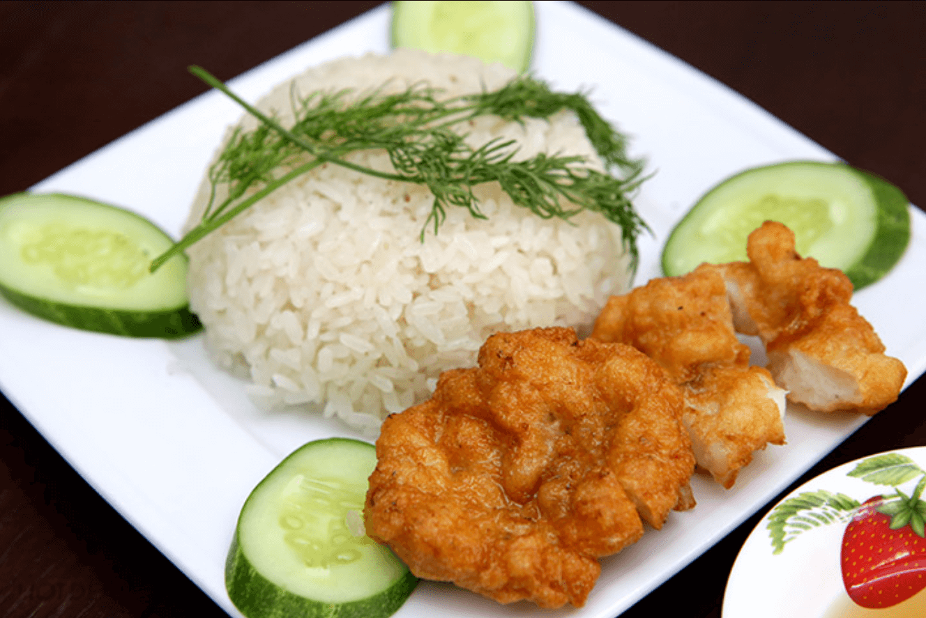 Xôi chả mực một sự kết hợp tuyệt hảo